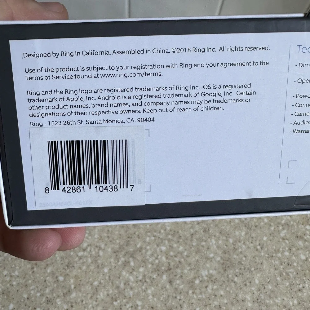 RING VIDEO DOORBELL PRO [WIFI VIDEO SMART DOORBELL]